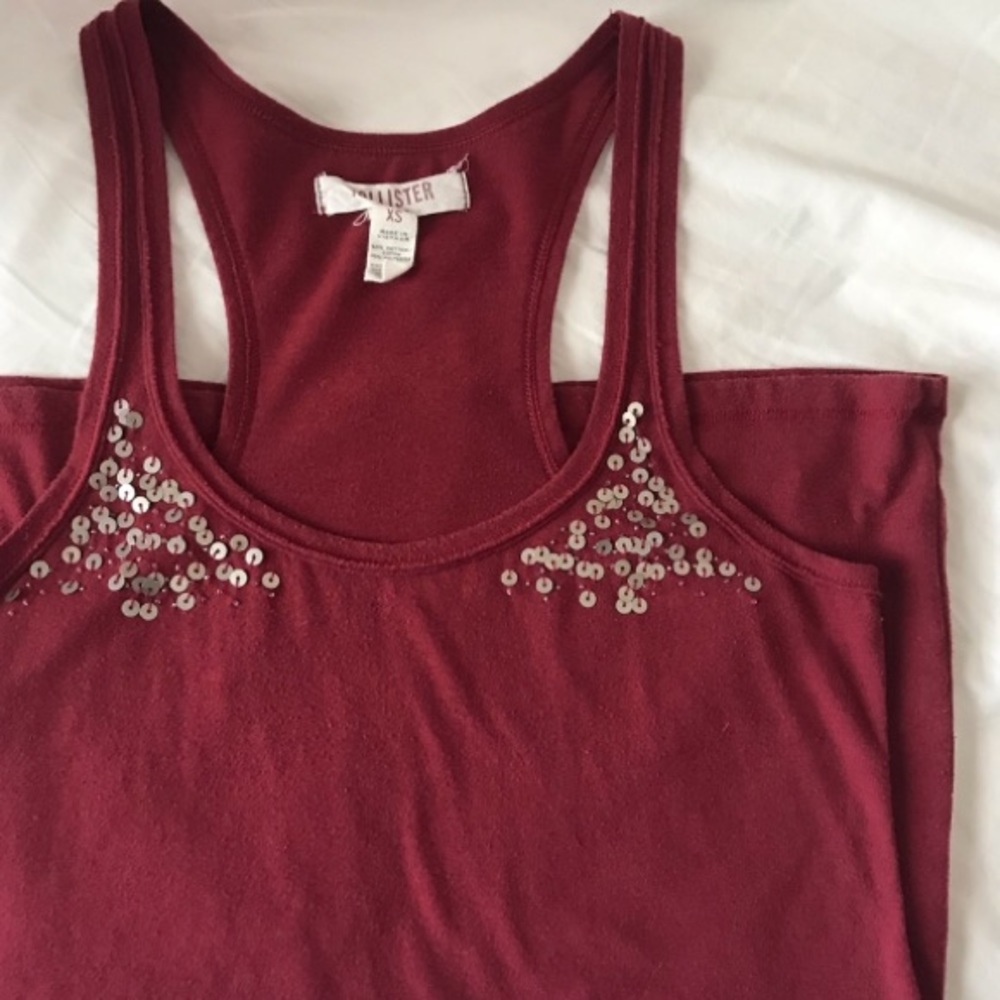 Vintage Hollister Sequined Tank Top